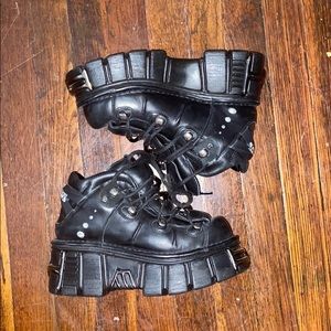 NEW ROCK PLATFORM BOOTS